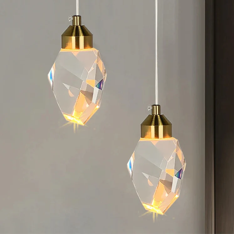 Elegante Kristallampe